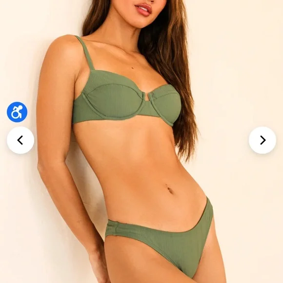 Dippin Daisy’s Gigi Top & Bottom Seashore Bottom - Picture 5 of 12